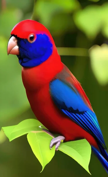 Oiseau rouge et bleu images libres de droit, photos de Oiseau rouge et ...