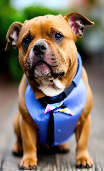 cute pug dog with a collar