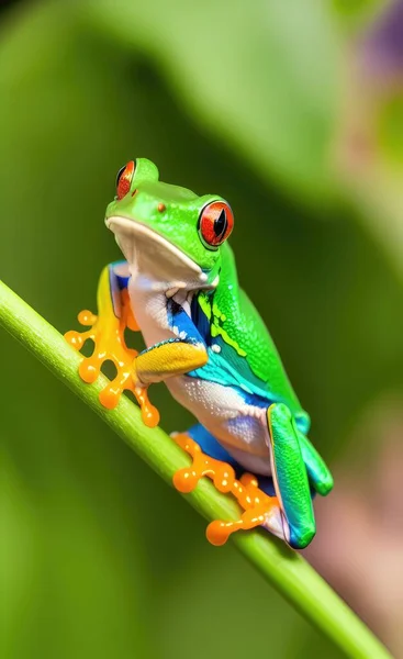 green frog, amphibian and wildlife