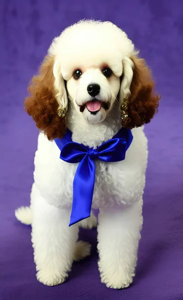 cute dog with bow tie