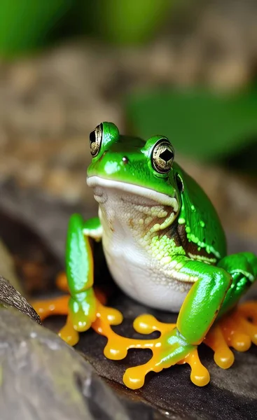 green frog, amphibian animal