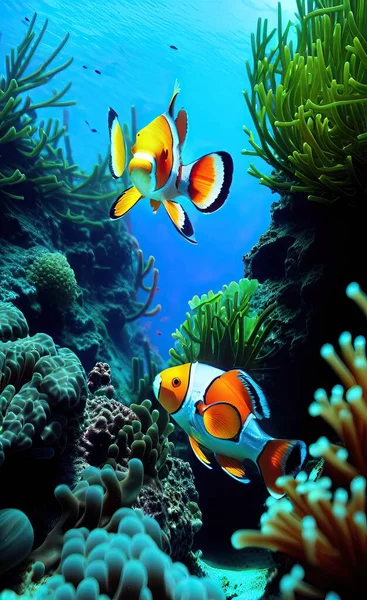tropical fish in the red sea, egypt