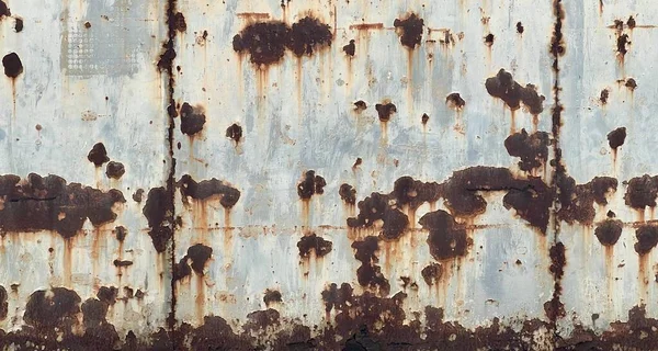 Una Fotografía Fondo Textura Superficie Acero Oxidado — Foto de Stock