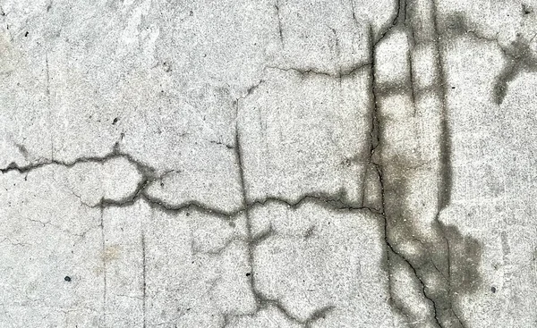 Uma Fotografia Textura Parede Concreto Rachado — Fotografia de Stock