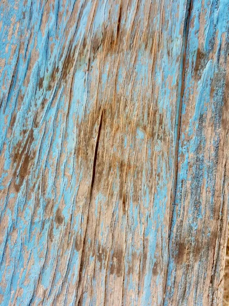 Uma Fotografia Close Uma Superfície Madeira Com Tinta Descascamento Close — Fotografia de Stock