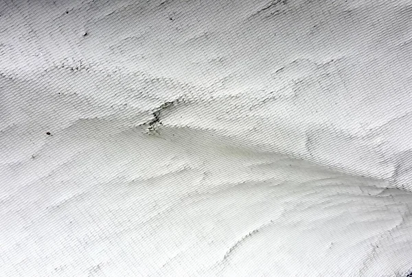 Eine Fotografie Einer Weißen Wand Mit Einem Loch Darin Gibt — Stockfoto