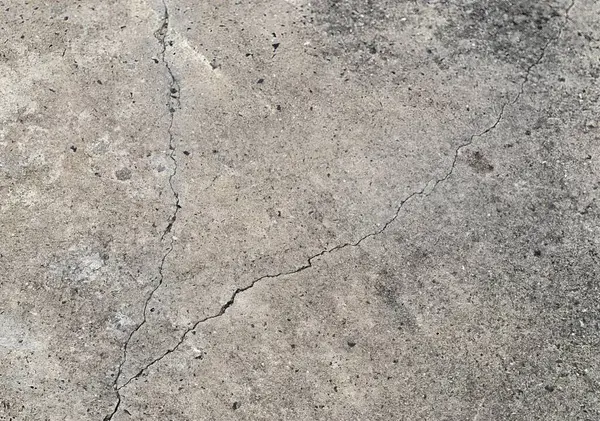 Rough Concrete Floor Crack — Stock Photo, Image