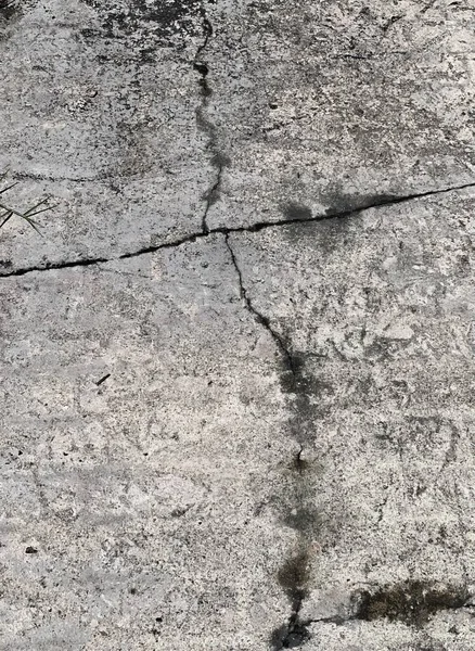 コンクリートの中の亀裂 — ストック写真