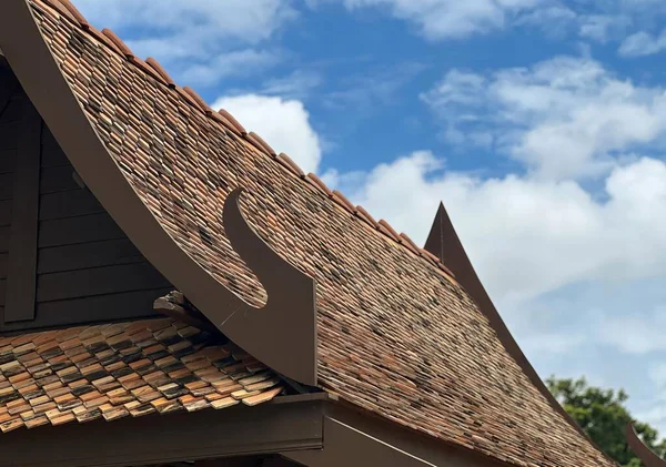Das Dach Eines Hauses — Stockfoto