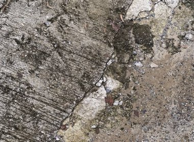 Betonda bir çatlak var...