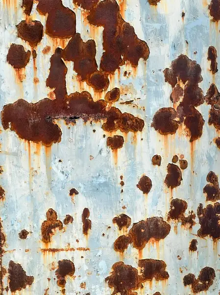 Óxido Una Superficie Metálica Oxidada — Foto de Stock
