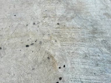 Betondaki siyah noktalar..