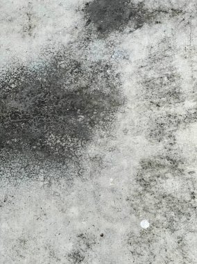 Siyah lekeli beton zemin..