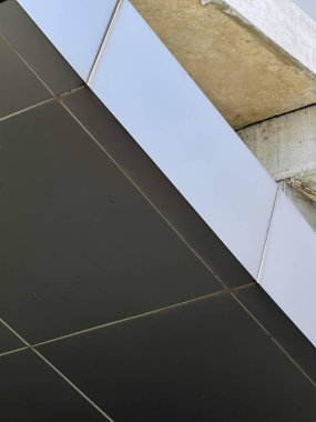 Bir binanın pervazında oturan bir kuşun fotoğrafı..