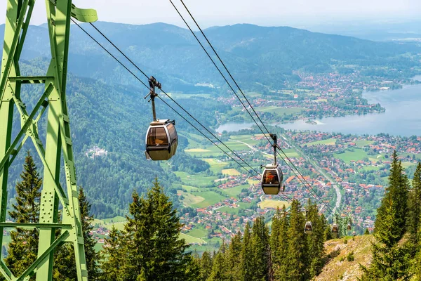 stock image Wallbergbahn cable car near Tegernsee lake in Bavaria, Germany