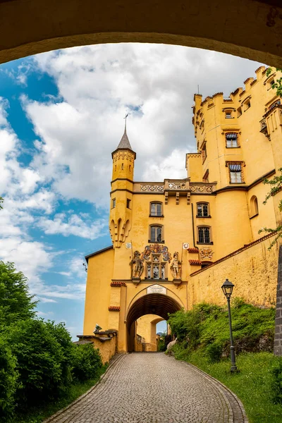 Castelo Hohenschwangau Baviera Alemã — Fotografia de Stock