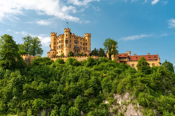 Castillo Hohenschwangau Baviera Alemana — Foto de Stock