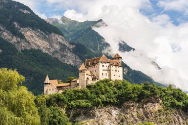 Burg Gutenberg, Balzers, Liechtenstein Kalesi