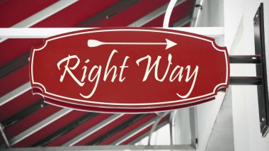 Sokak doğru yol yön Imzala