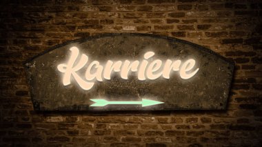 Doğrudan kariyere giden işaretler.