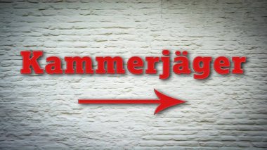 İmha ediciye doğrudan giden işaretler.