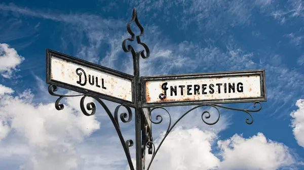 Sokak İşareti Yön Yolu İlginç karşı Donuk