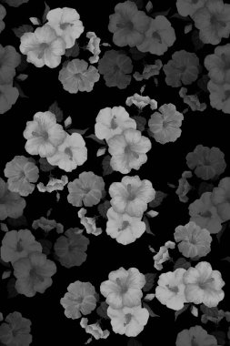 Tekstil, kumaş, kapaklar, duvar kağıtları, baskı, hediye ambalajı, ev dekorasyonu için çiçek arkaplanı. Görüntü.