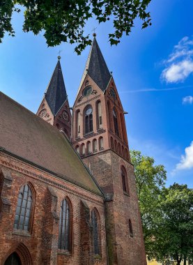 Frankfurt (Oder), Almanya: Friedenskirche, eski Nicolaikirche.