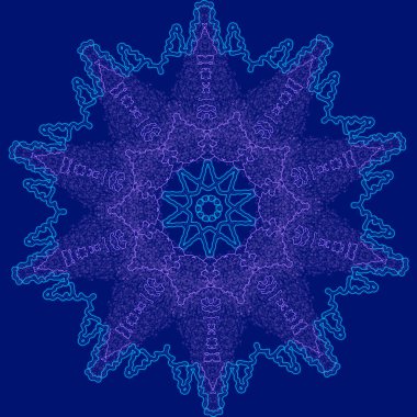 Tebrik kartı, davetiye, pankart, kumaş, ambalaj kağıdı ve ağ için kar tanesi. Yılbaşı ve Noel geleneksel süslemeleri. Kış simgeleri koleksiyonu.