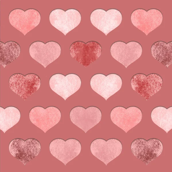 Background Hearts Love Valentine Day — Stock Photo, Image