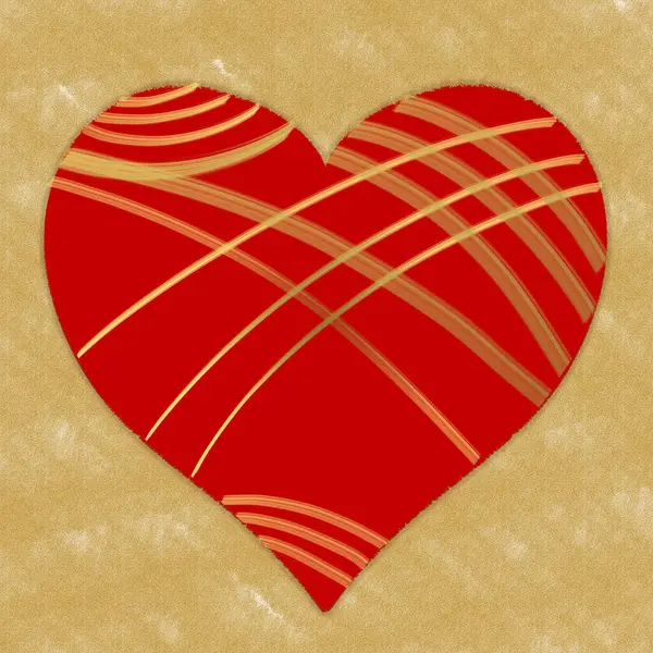 Background Heart Love Wedding Valentine Day Postcard Textile Poster Web — Stock Photo, Image
