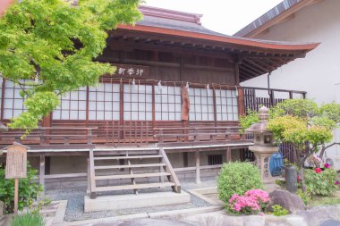 Fukuoka 'da yer alan Kushida-jinja Tapınağı, tarihi festivalleri ve yerel kültürdeki önemi ile ünlüdür. Japonya 'da çekildi, Fukuoka, 09.04.2024