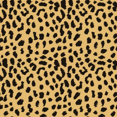 Kusursuz leopar derisi deseni. Hayvan deseni.