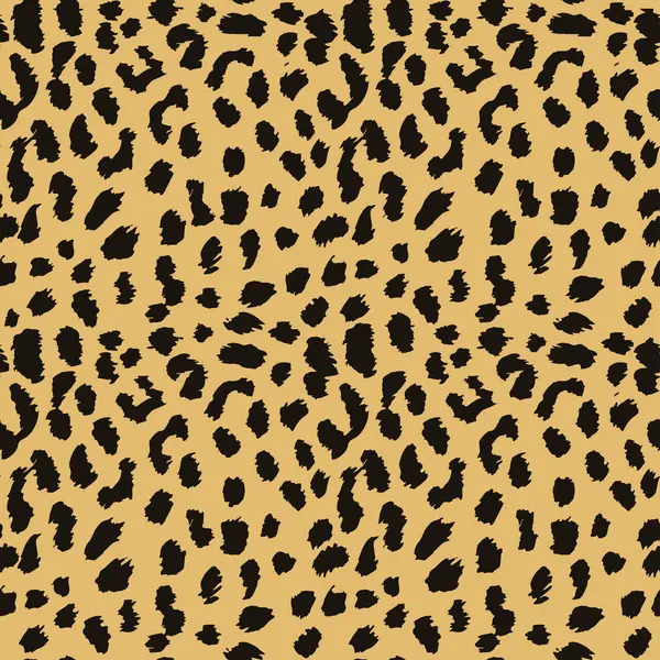Seamless leopard skin pattern. Animal print texture.