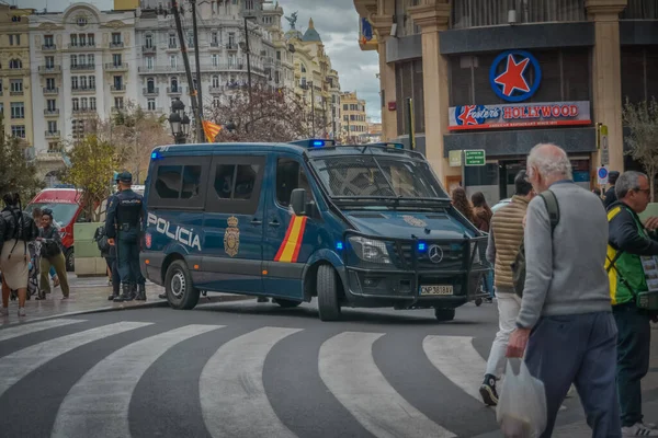 Police Valence Espagne — Photo