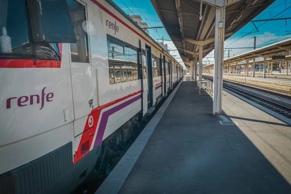 Trainstation Valencia Nord Walencja Hiszpania — Zdjęcie stockowe