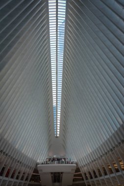 Oculus Dünya Ticaret Merkezi, New York, New York, Amerika Birleşik Devletleri.