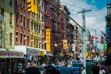 Çin Mahallesi, New York, New York, Amerika Birleşik Devletleri.