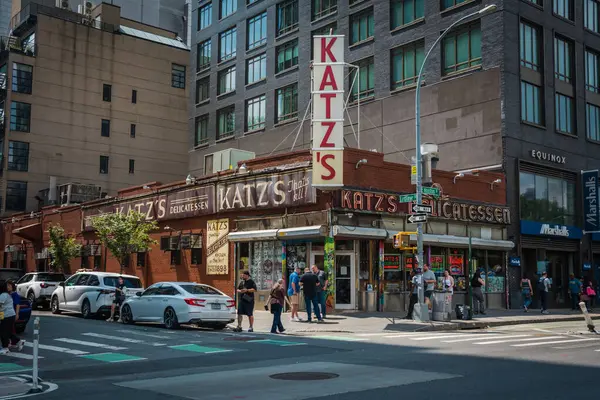 Katz şarküteri New York, New York, Amerika Birleşik Devletleri.