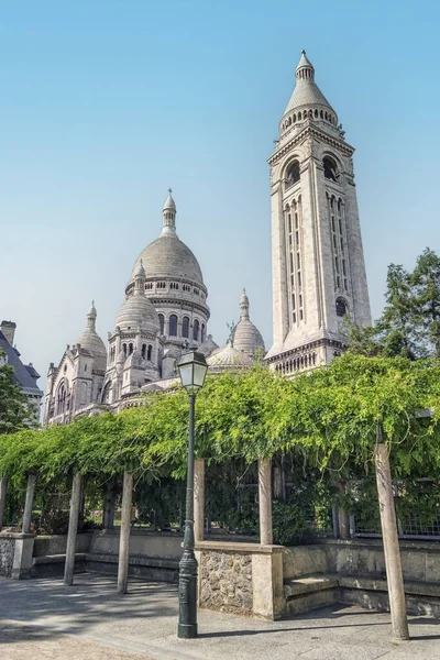 Sacre Coeur Basilica Montmartre Париж — стоковое фото