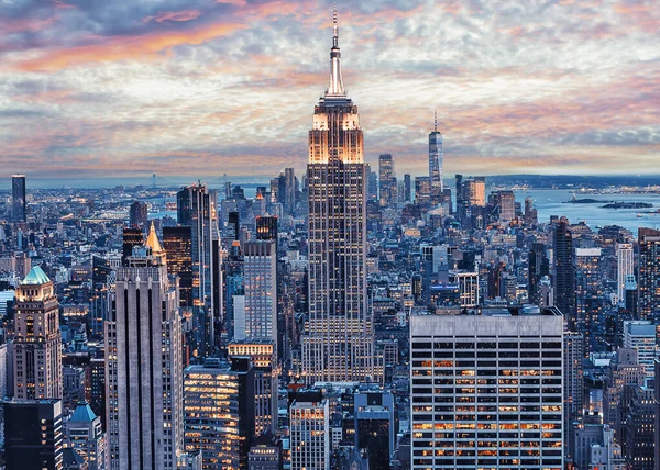 Skyline New York City United States — Stock Photo, Image