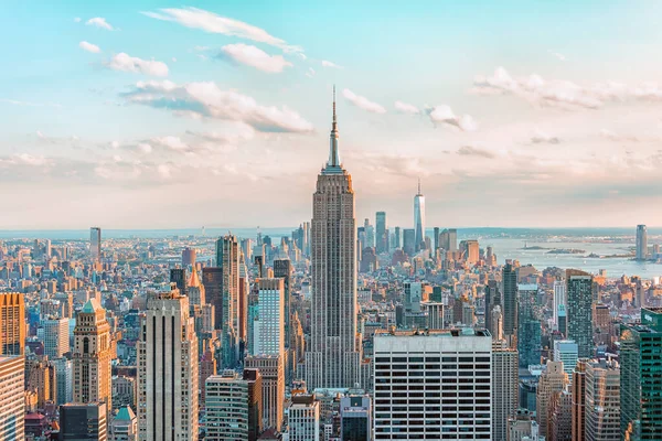 Skyline New York City Stany Zjednoczone — Zdjęcie stockowe