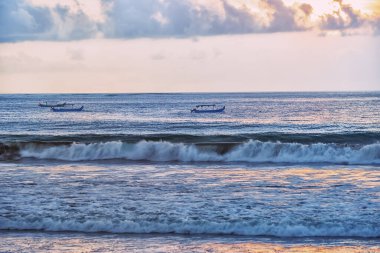 Kuta Beach on Bali Island, Indonesia