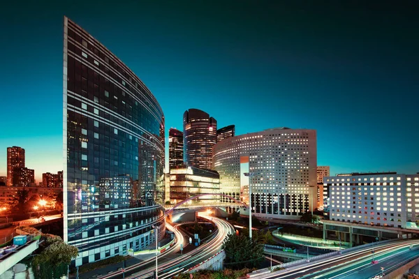 La Defense, Paris, Fransa 'daki iş bölgesi.