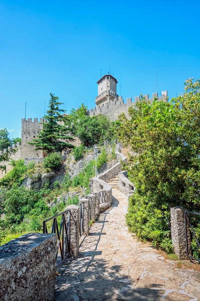 Republika San Marino Ciągu Dnia — Zdjęcie stockowe