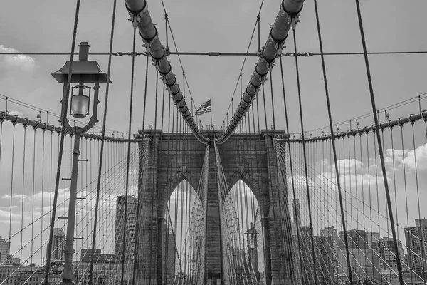 Puente Brooklyn Ciudad Nueva York —  Fotos de Stock