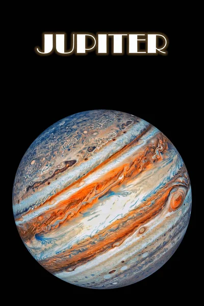 艺术家对木星行星的看法 — 图库照片
