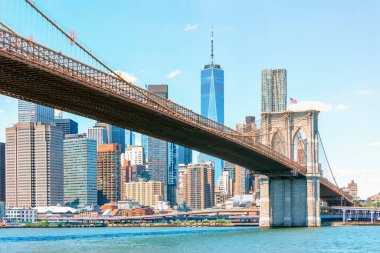 The skyline of New York City, United States