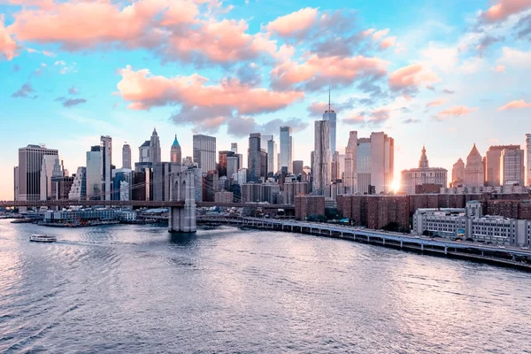 Skyline New York City United States — Photo
