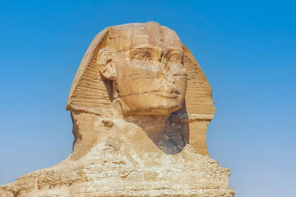 Grand Sphinx Gizeh Egypte — Photo